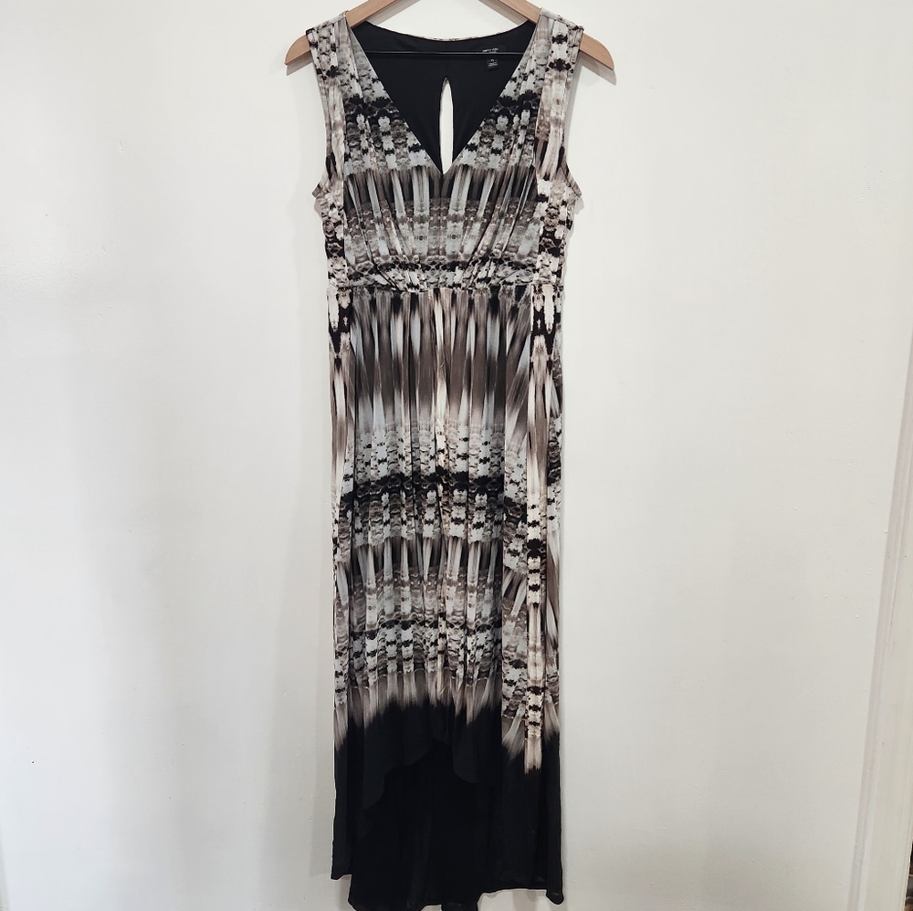 Vera Wang Simply Vera High-Low Sleeveless Maxi Dress size M